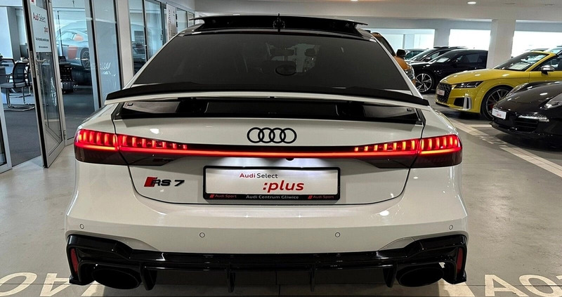 Audi RS7 cena 549000 przebieg: 36500, rok produkcji 2020 z Choroszcz małe 742